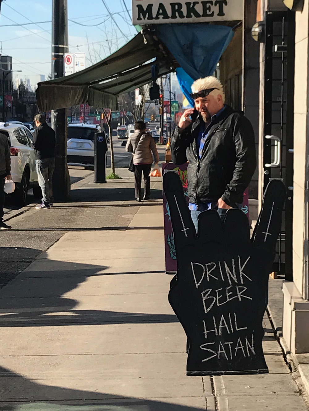 Drink Beer Hail Satan Guy Fieri On East Hastings Scout Magazine