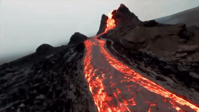 Amazing Drone Footage Traces Lava Flow Around Iceland's Suddenly Active  Volcano – Scout Magazine